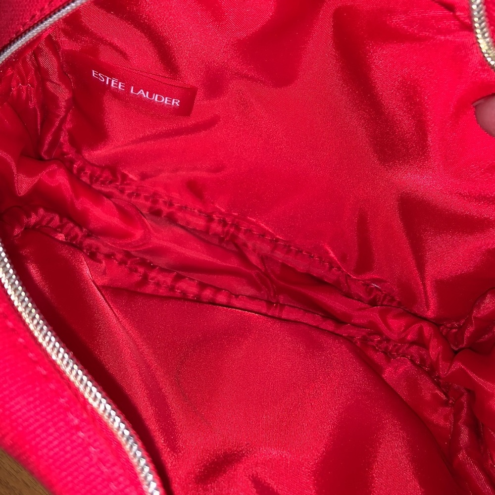 NWOT Estée Lauder Canvas Makeup Pouch - Picture 6 of 7